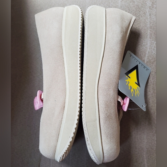 New Volatile CHLOE-R Natural Color Suede Volatile Platform Flats Wedge Size 7.5 - Picture 3 of 7